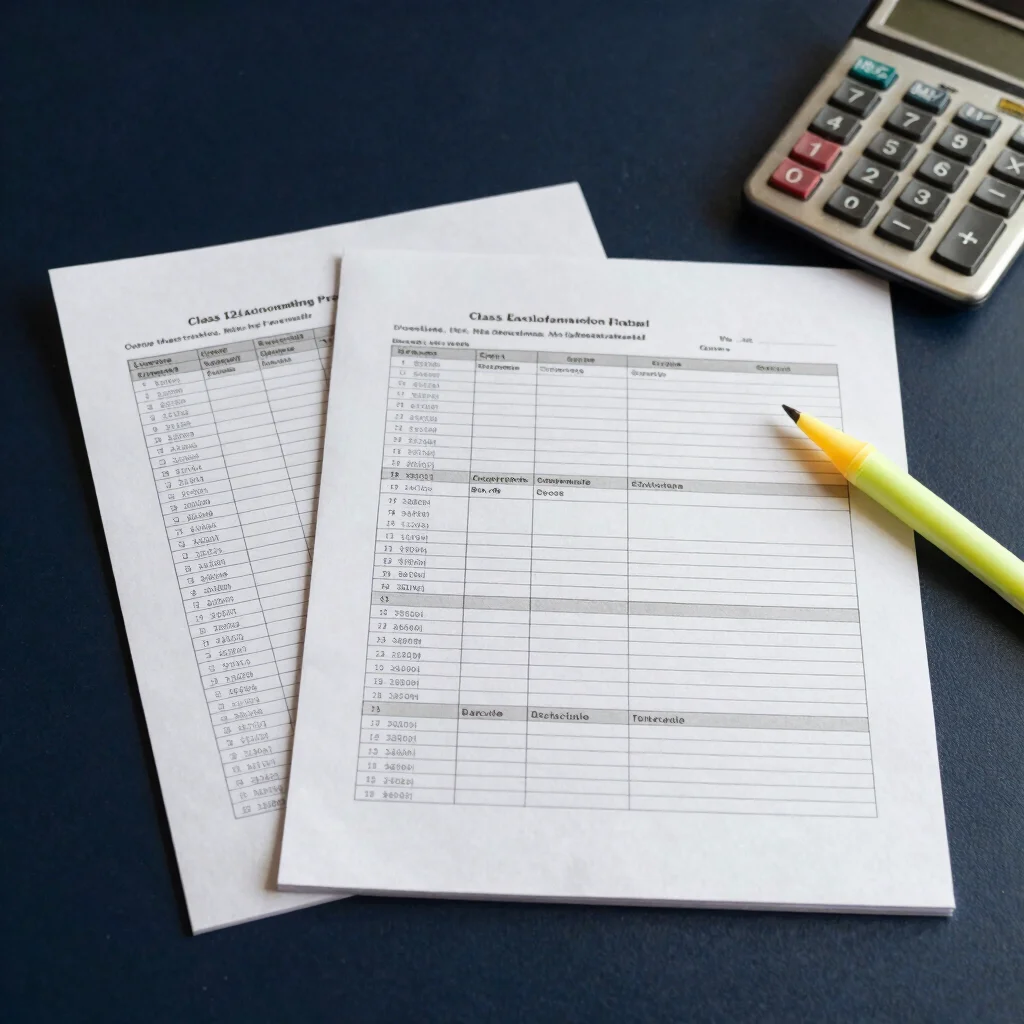 Class 12 Accountancy Prep